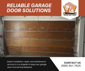 Garage door service